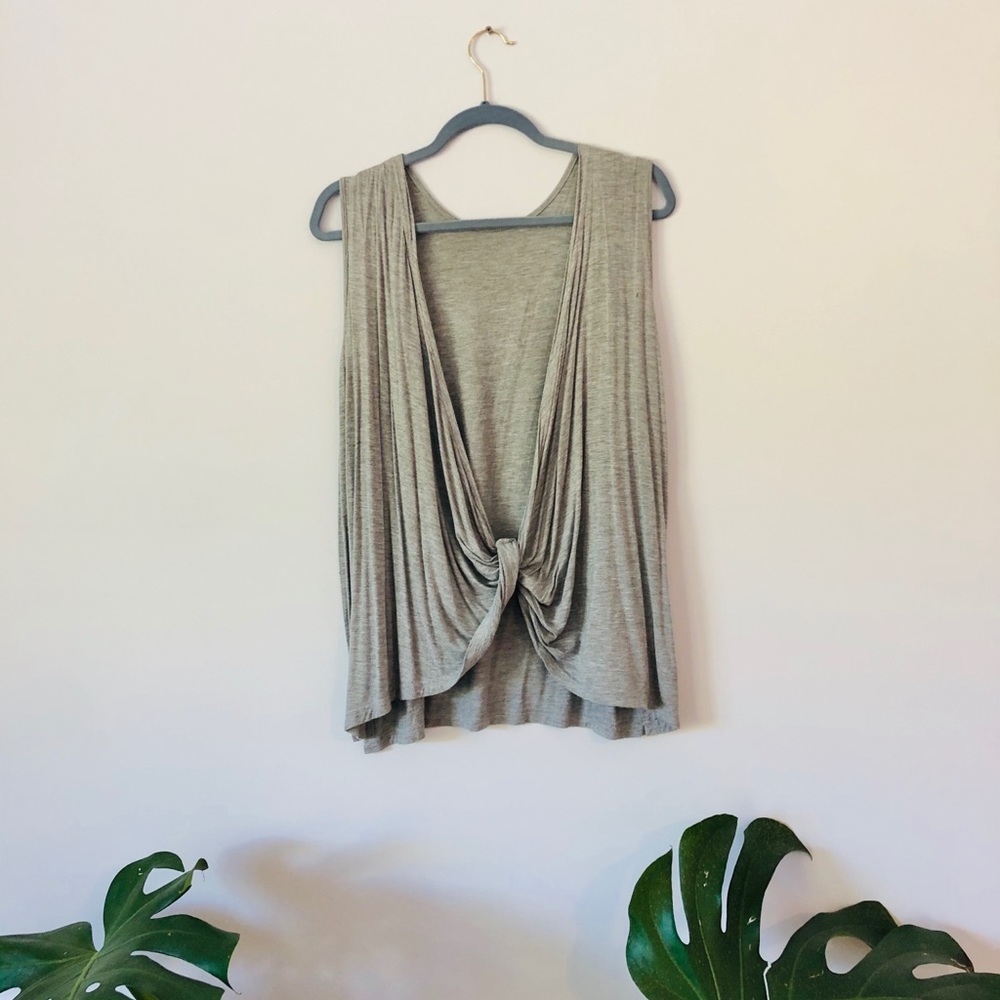 The Fifth Label Open-Back Tank w/ Side Slits